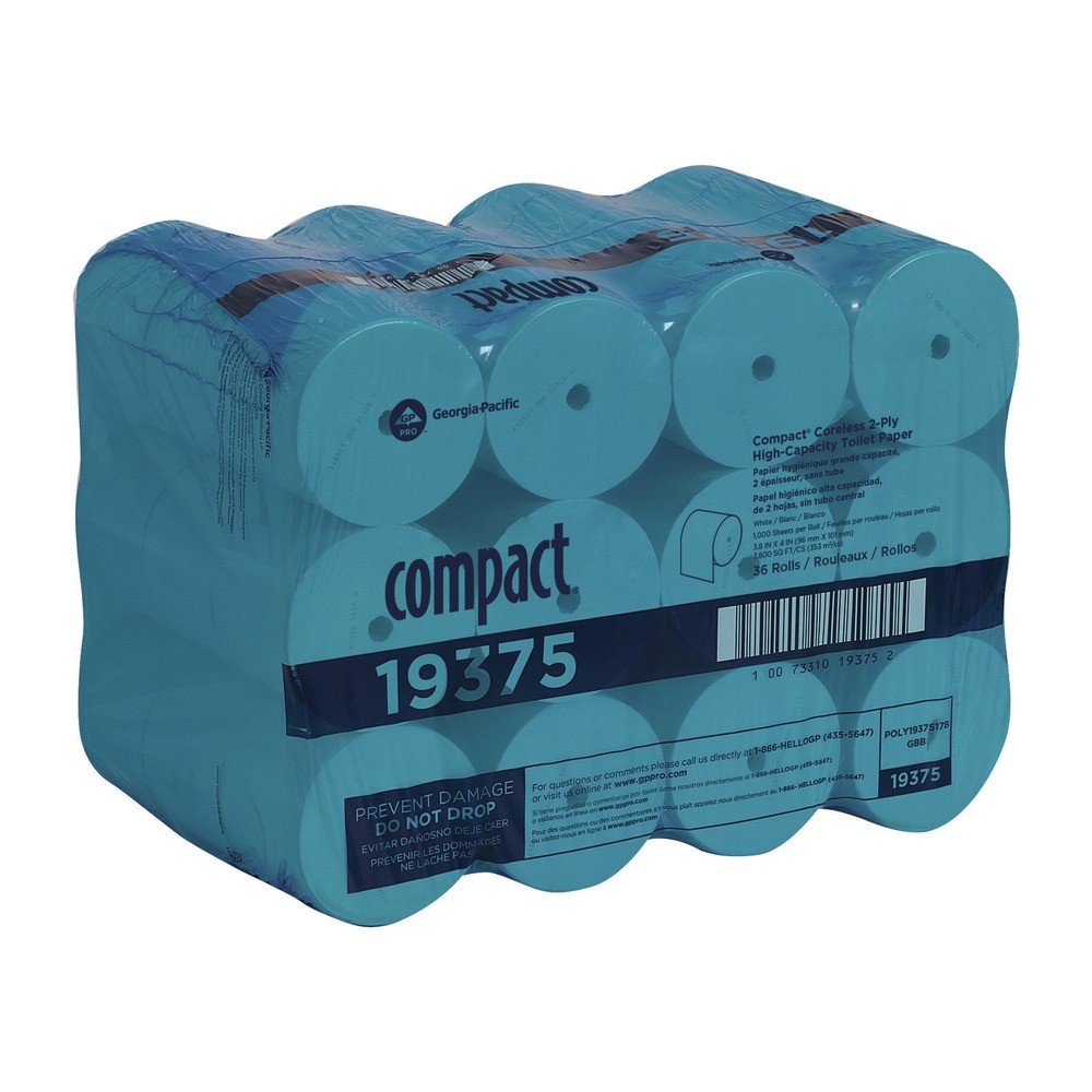 Georgia Pacific Professional 19375 2-Ply Bath Tissue – WT (36 RL/CT) New