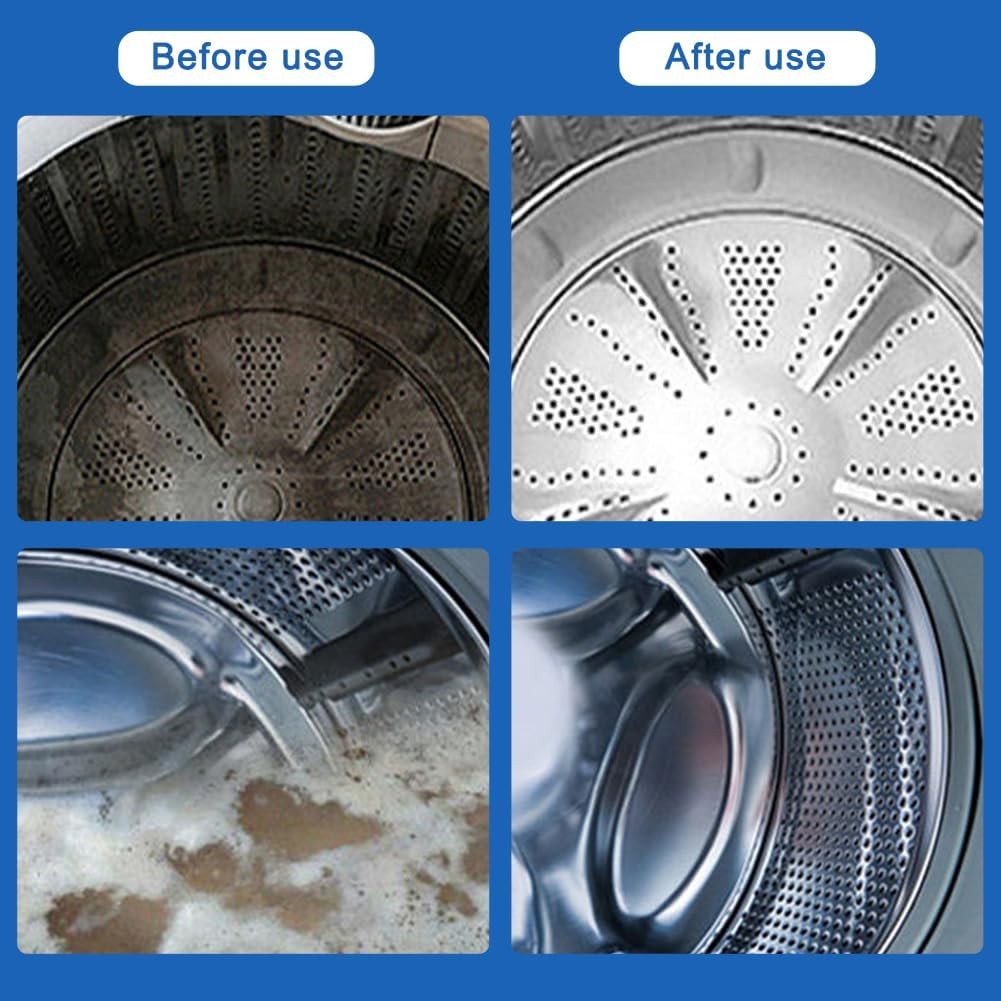 2pcs Washing Machine Cleaning Brushs, Flexible Bendable Slot Cleaning Brush 60cm