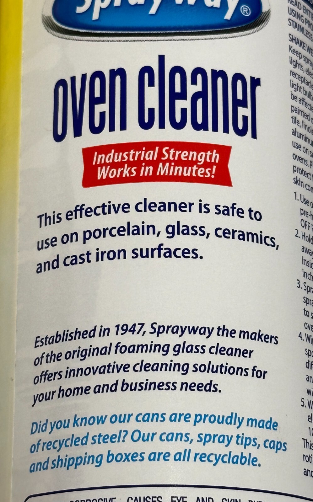 2-Pk SPRAYWAY Grill Oven Hood Drip Pan INDUSTRIAL STRENGTH Heavy Grease Cleaner