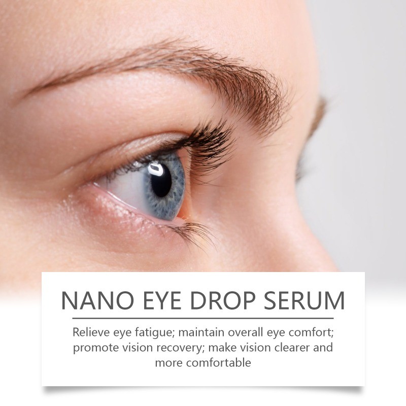 Nano Drops Eye Serum,Natural Nano Lubricant Eye for Drops Dry Eye Presbyopia.