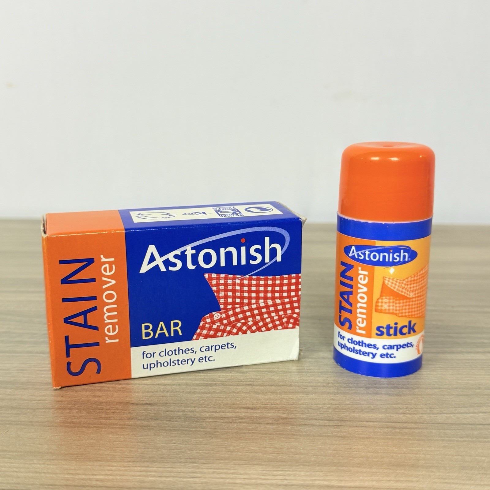 Astonish Stain Remover Bar & Stick Clothes Carpet Upholstery Pre Laundry Fabric