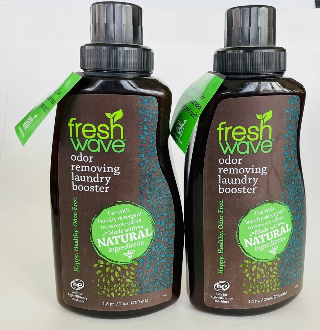 2-Pack of Fresh Wave Odor Removing Laundry Booster, 24 Fl Oz Each
