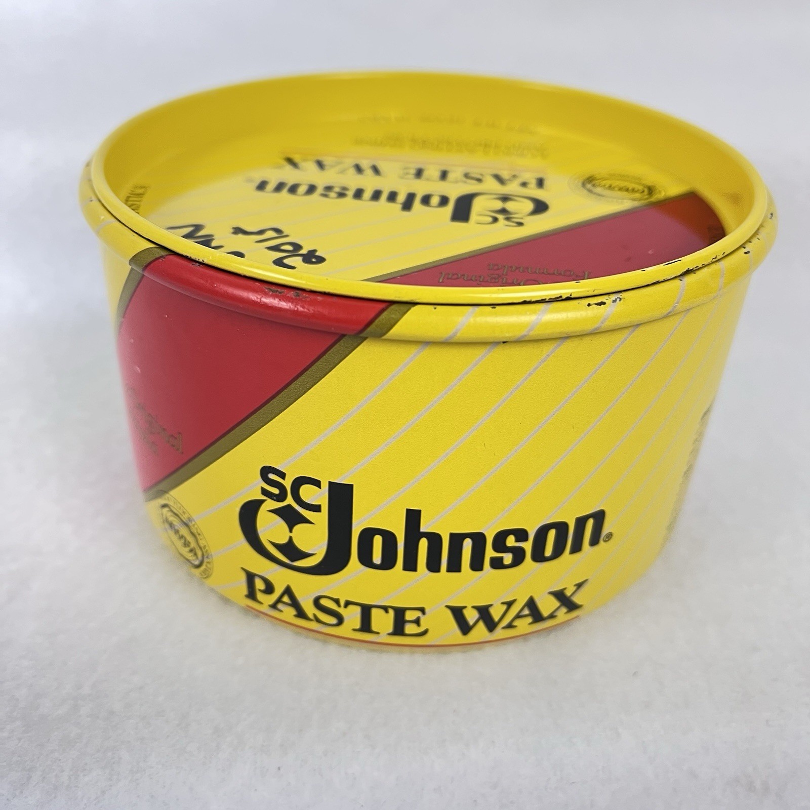 SC Johnson Paste Wax The Original Formula 16oz Container 15.7 oz Total Weight