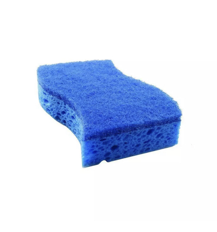 Multi Purpose Scrub Sponge Non Scratch Kitchen Dishes Countertop Cleaner 3 Pack
