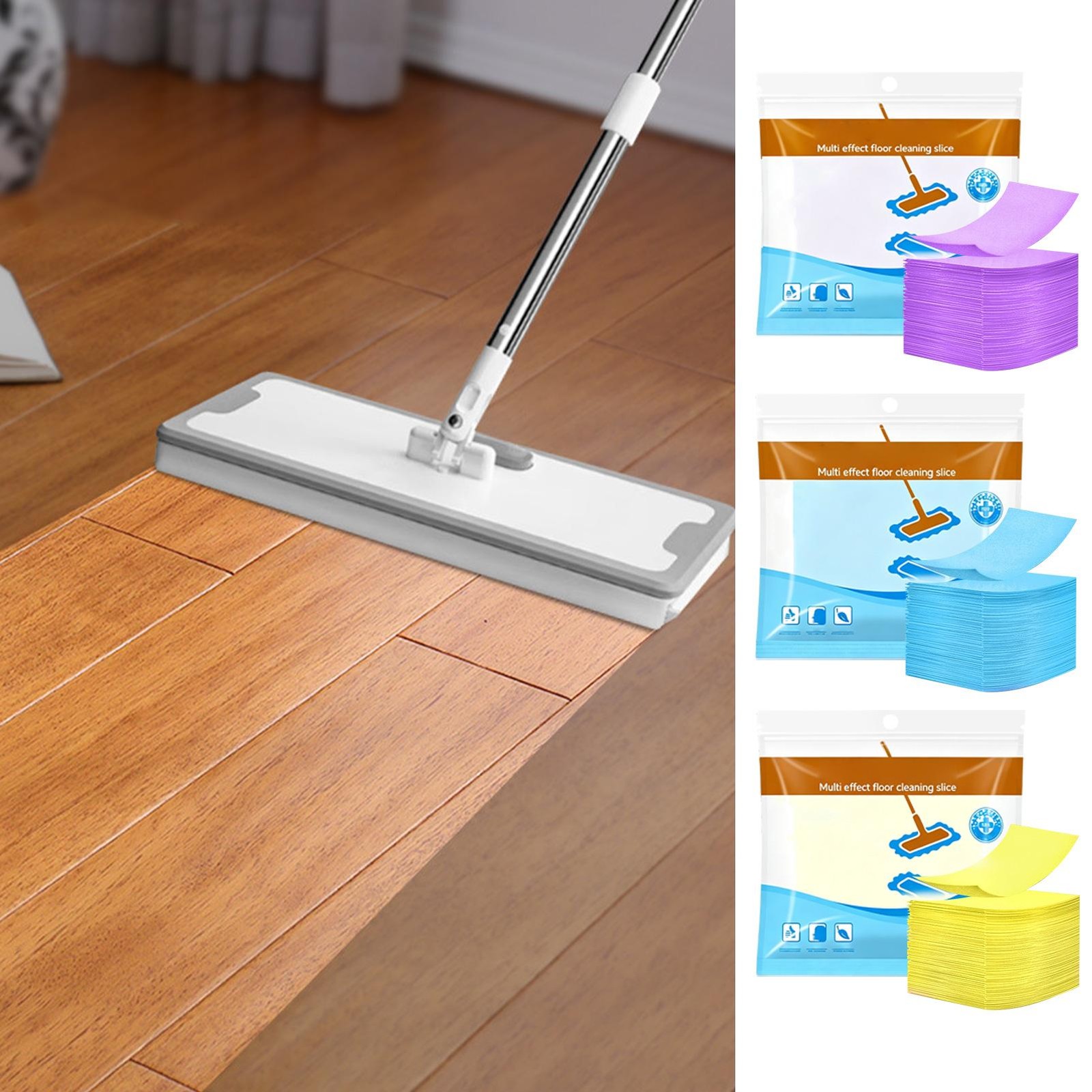 Floor Cleaning Tablets 30 Pieces Scented Quick Drying Stain Remover