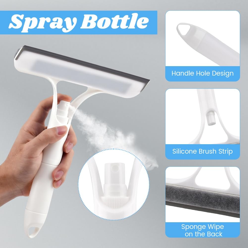 Window Squeegee Cleaner Sponge Car Cleaning Tool for Gas Station,Home,Car,Glass