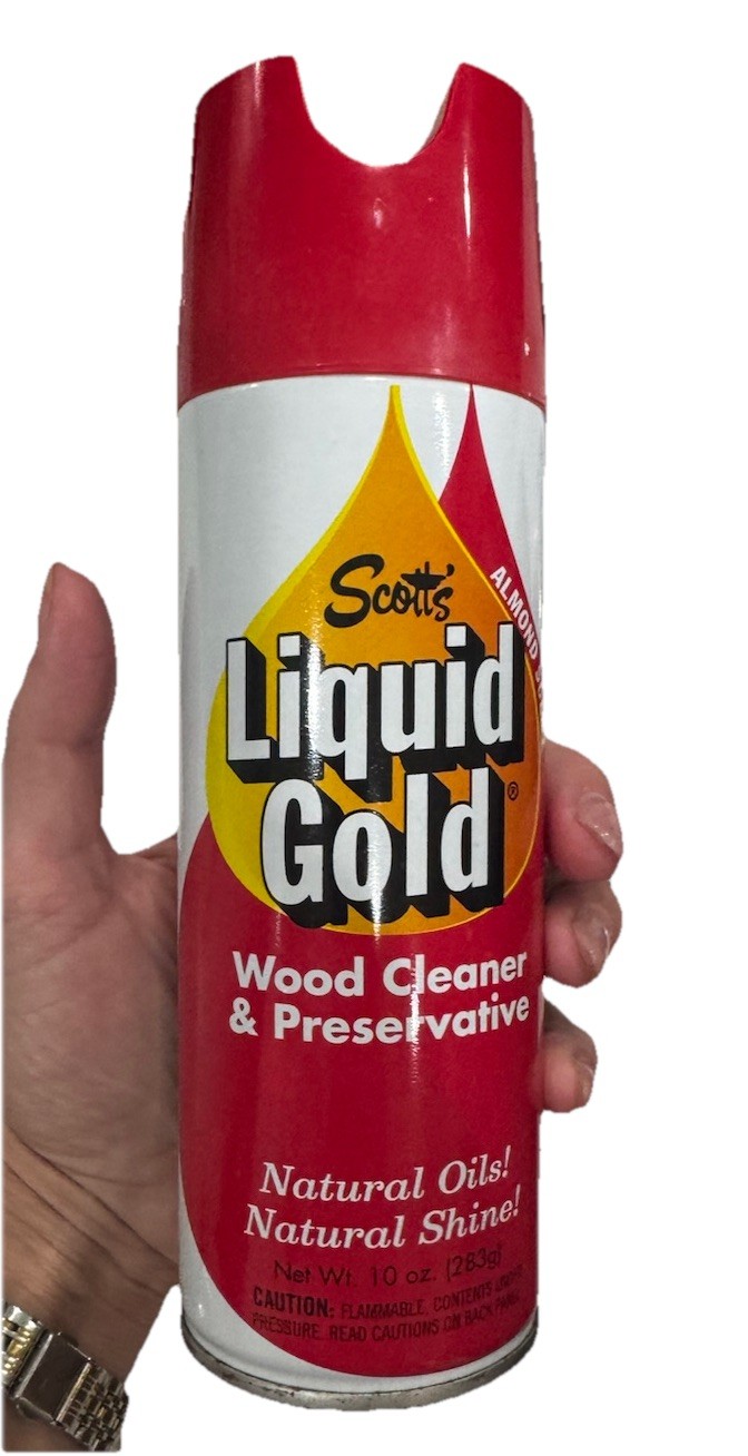 Scott’s Liquid Gold Wood Cleaner and Preservative Almond Scent 10 Oz