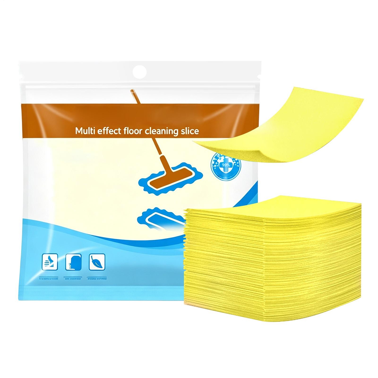 Floor Cleaning Tablets 30 Pieces Scented Quick Drying Stain Remover