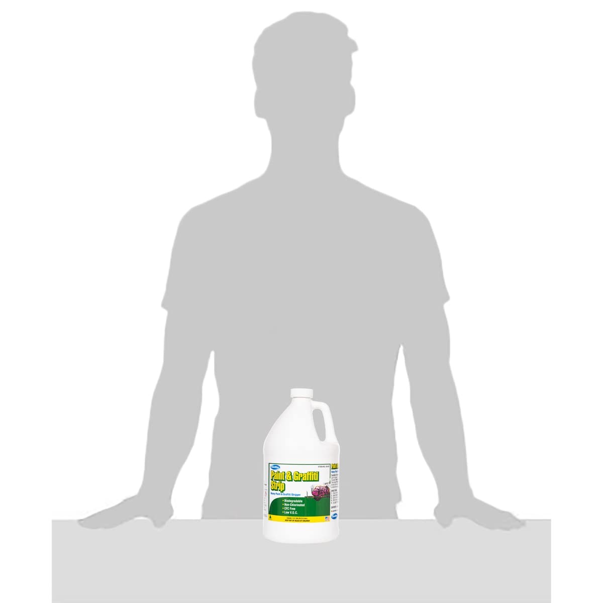 ComStar Paint & Graffiti Strip 1 Gal Heavy-Duty Industrial Paint Remover