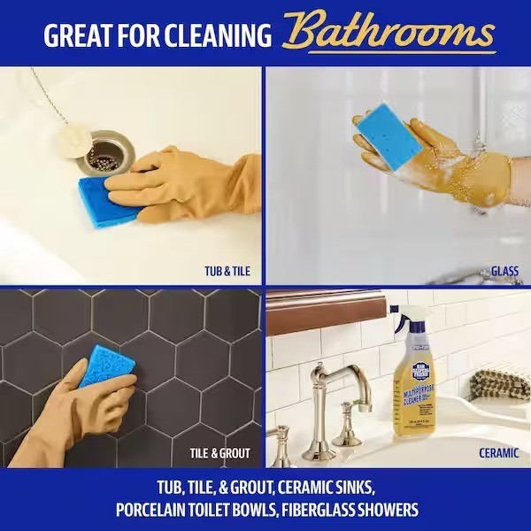 Bar Keepers Friend 25.4oz Spray & Foam Superior All-Purpose Cleaner Remove Stain
