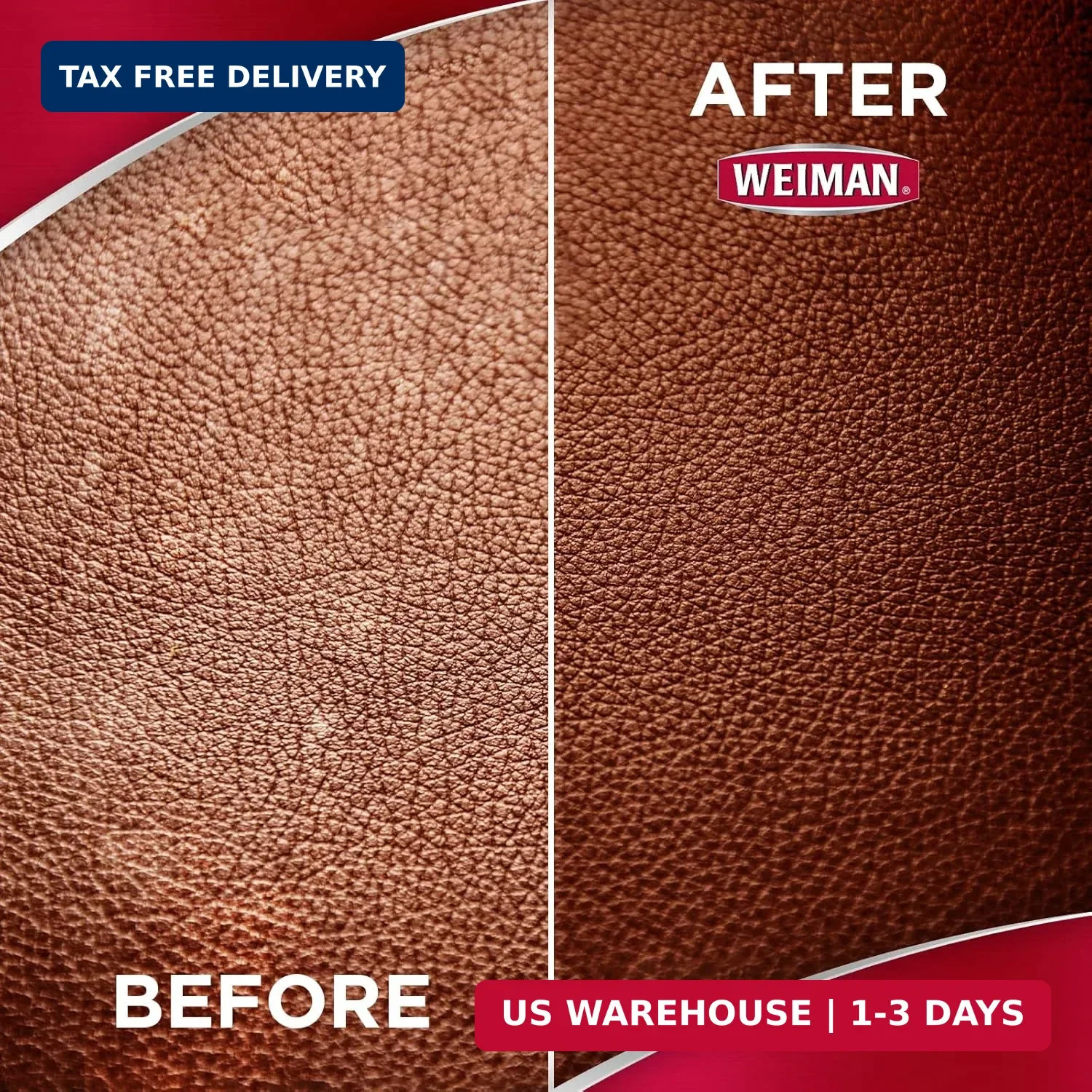 Weiman Leather Cleaner Wipes – Clean Condition UV Protection Help Prevent Cracki