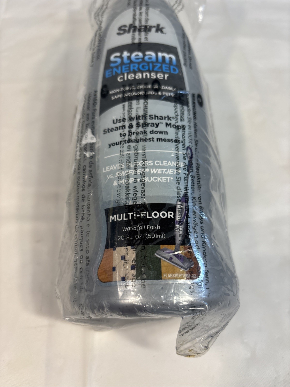 SHARK Steam Energized Cleanser Multi Floor Waterfall Fresh 20 oz With Cap