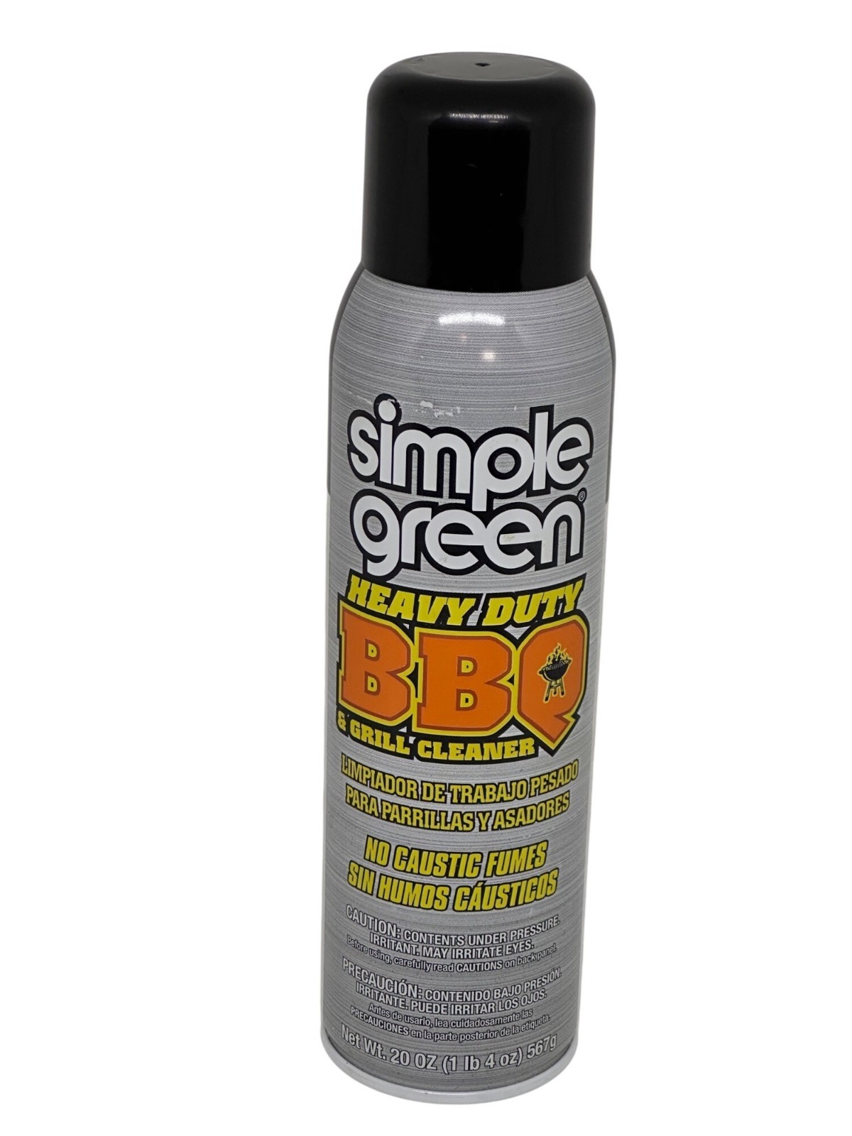 Simple Green Heavy-Duty BBQ Grill Cleaner Aerosol Unscented Grease Remover Spray