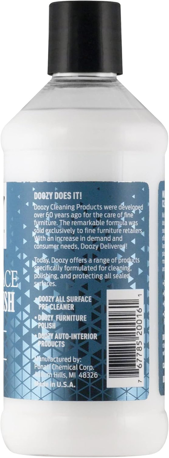 16 Oz Multi-Surface Cleaner Polish for All Furniture, Wood, Glass, Plastic, Meta
