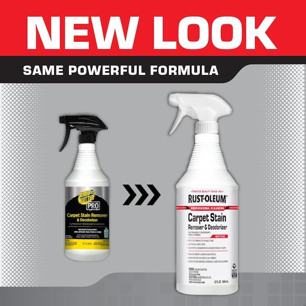 Rust-Oleum Professional Cleaners 352258 Carpet Stain Remover And Deodorizer