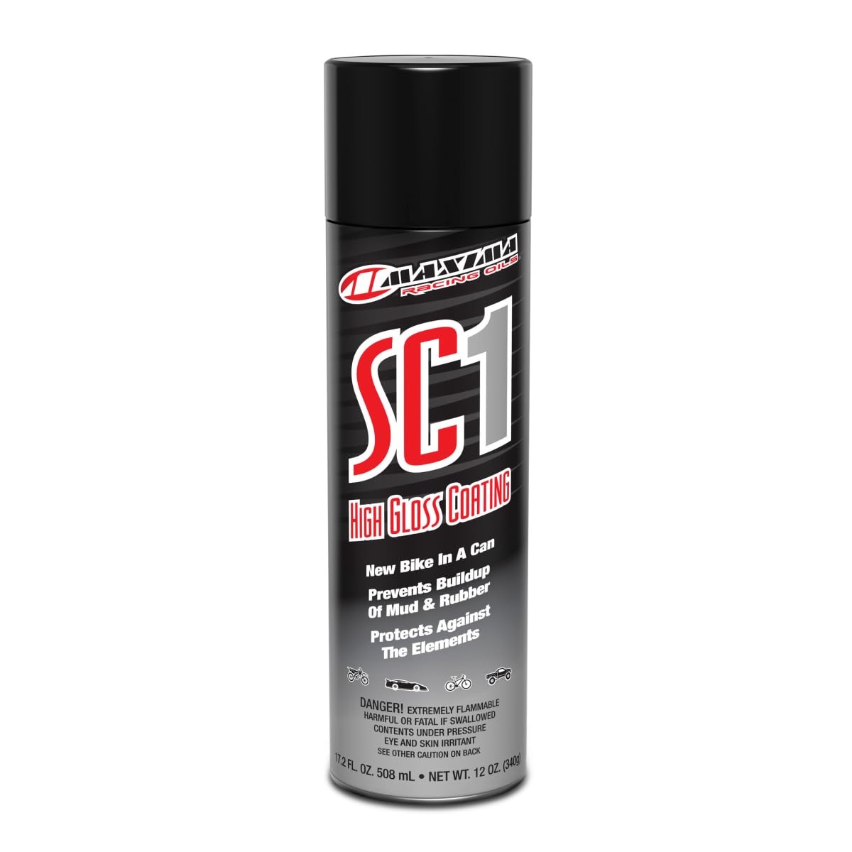 Maxima SC1 High Gloss Coating 12 oz Net Wt 340g High Gloss Gloss Coating 17.2