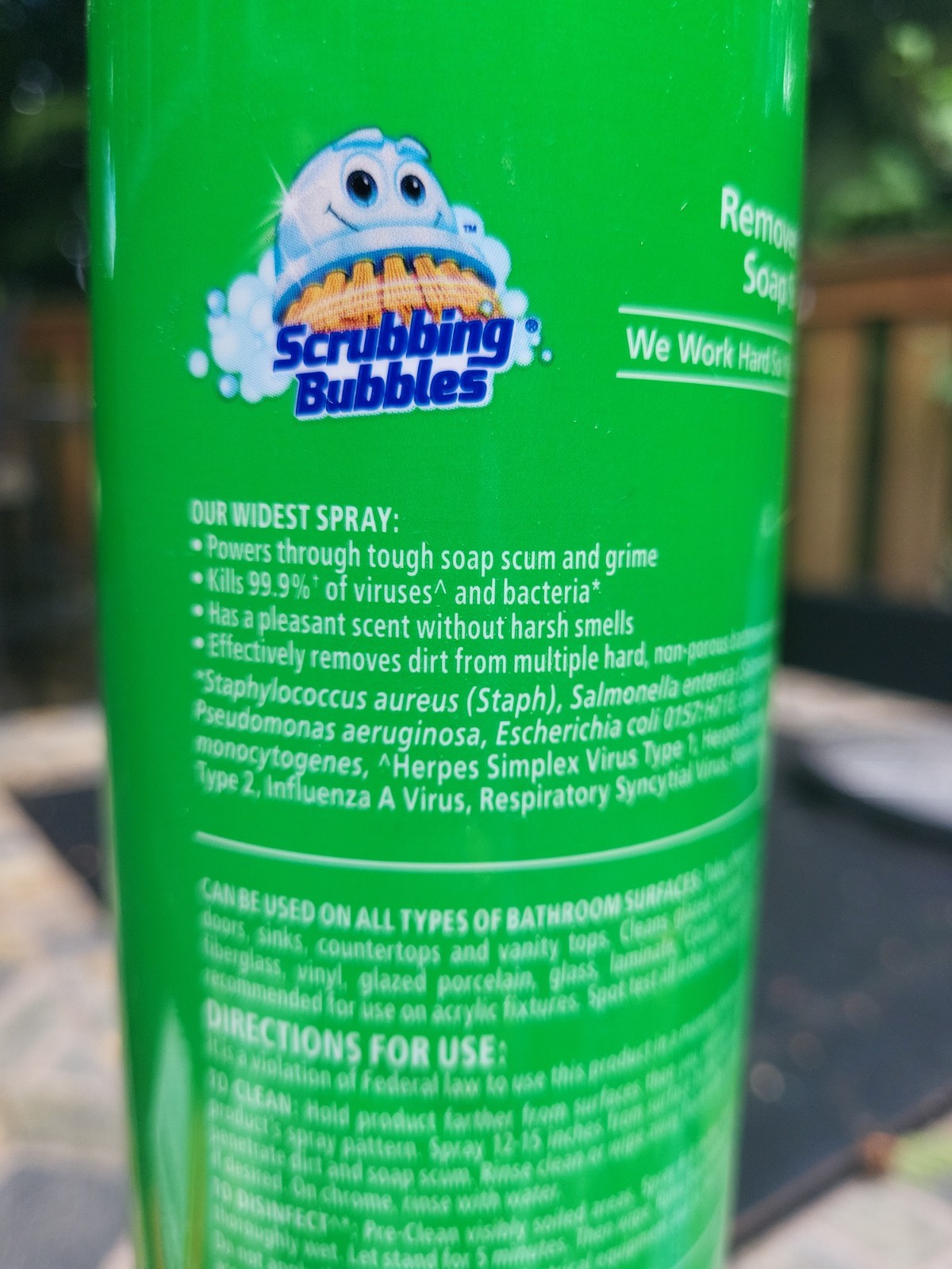 Scrubbing Bubbles Mega Shower Foamer Rainshower Scent 25 Oz 2Bottles
