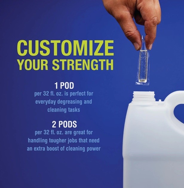 WD40 Degreaser Cleaner EZ PODS Multi Surface Cleaning Pack of 3