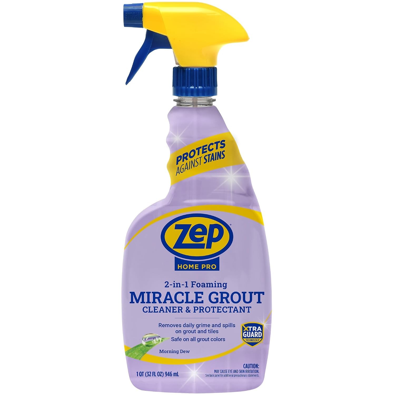 Zep Home Pro Foaming Grout Cleaner 32 Fl Oz Protectant Grout Cleaning Products