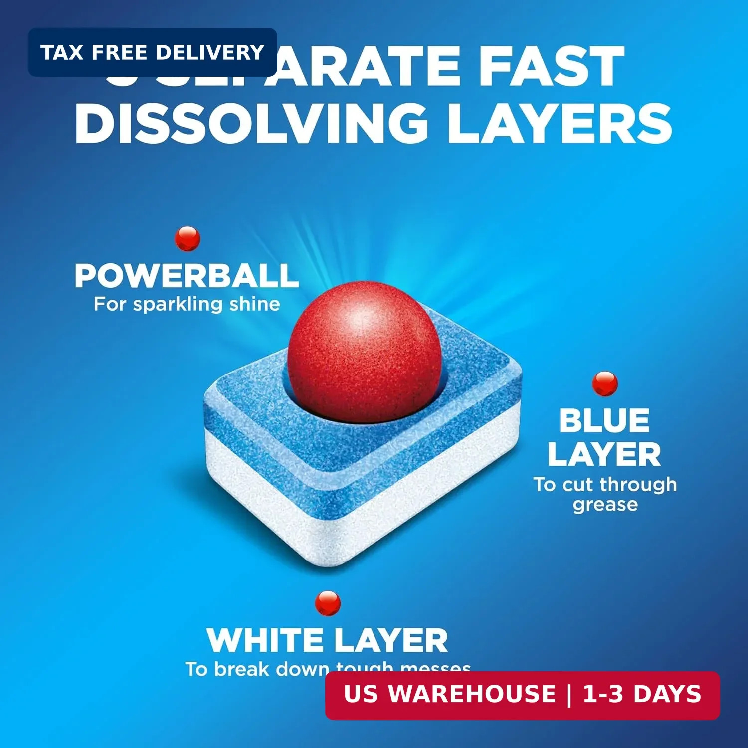 Finish Powerball Dishwasher Pods, Dishwasher Tablets Wrapper Free Formula, Unsce