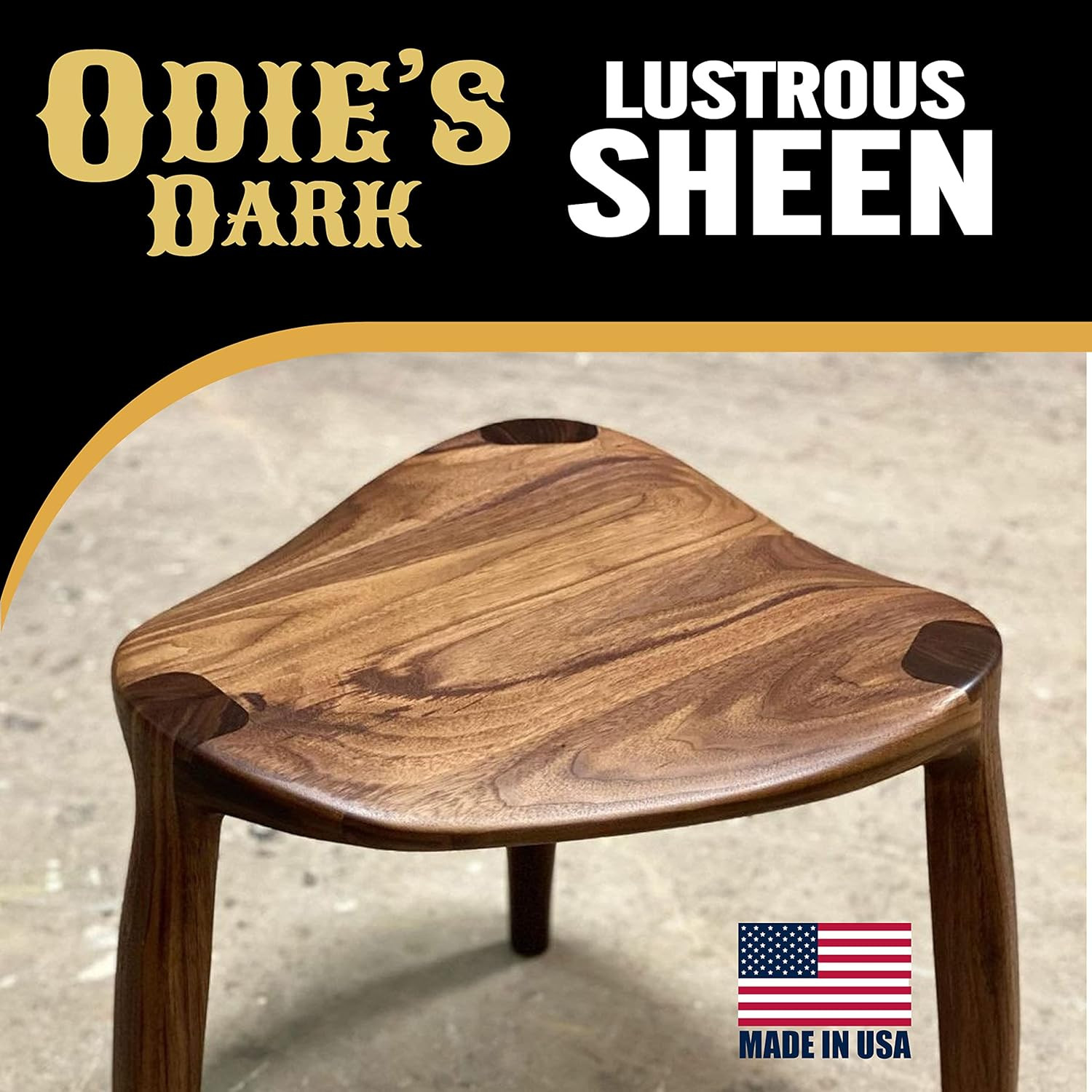 Dark •Finish and Stabilizer for Wood •Darkens with Age •9 Ounce Glass Jar •Food