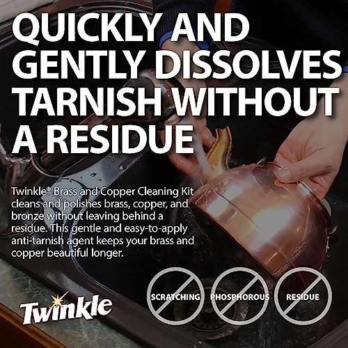 Metal Polish Kit For Brass Copper Cleaning Polish Tarnish Remover