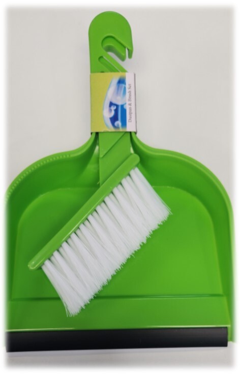 Set of 3 Mini Dustpans W/Brush Desktop Small Dust Pan Home Dustpan Dorm Desk Toy