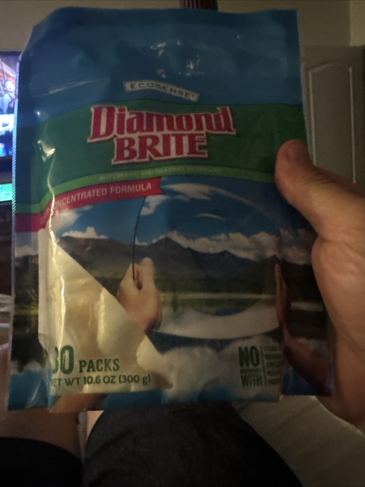 NEW DIAMOND BRITE Melaleuca DISHWASHER DETERGENT 30 PK EA PODS Eco Sense Sealed