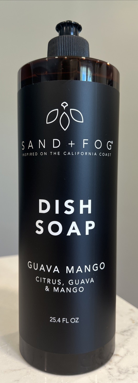 Sand + Fog Dish Soap Guava Mango 25.4 fl Oz. Pump Bottle Citrus New