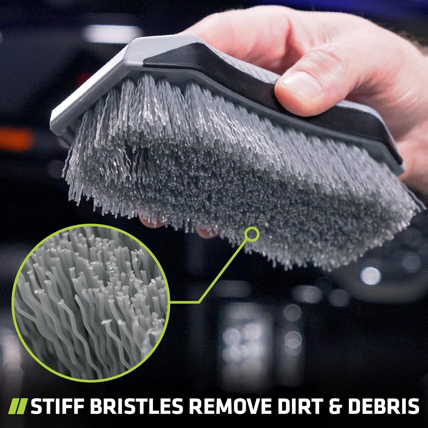 VIKING Carpet Cleaning Brush, Scrub Brush for Floor Mats, Cleaning Brush for Car