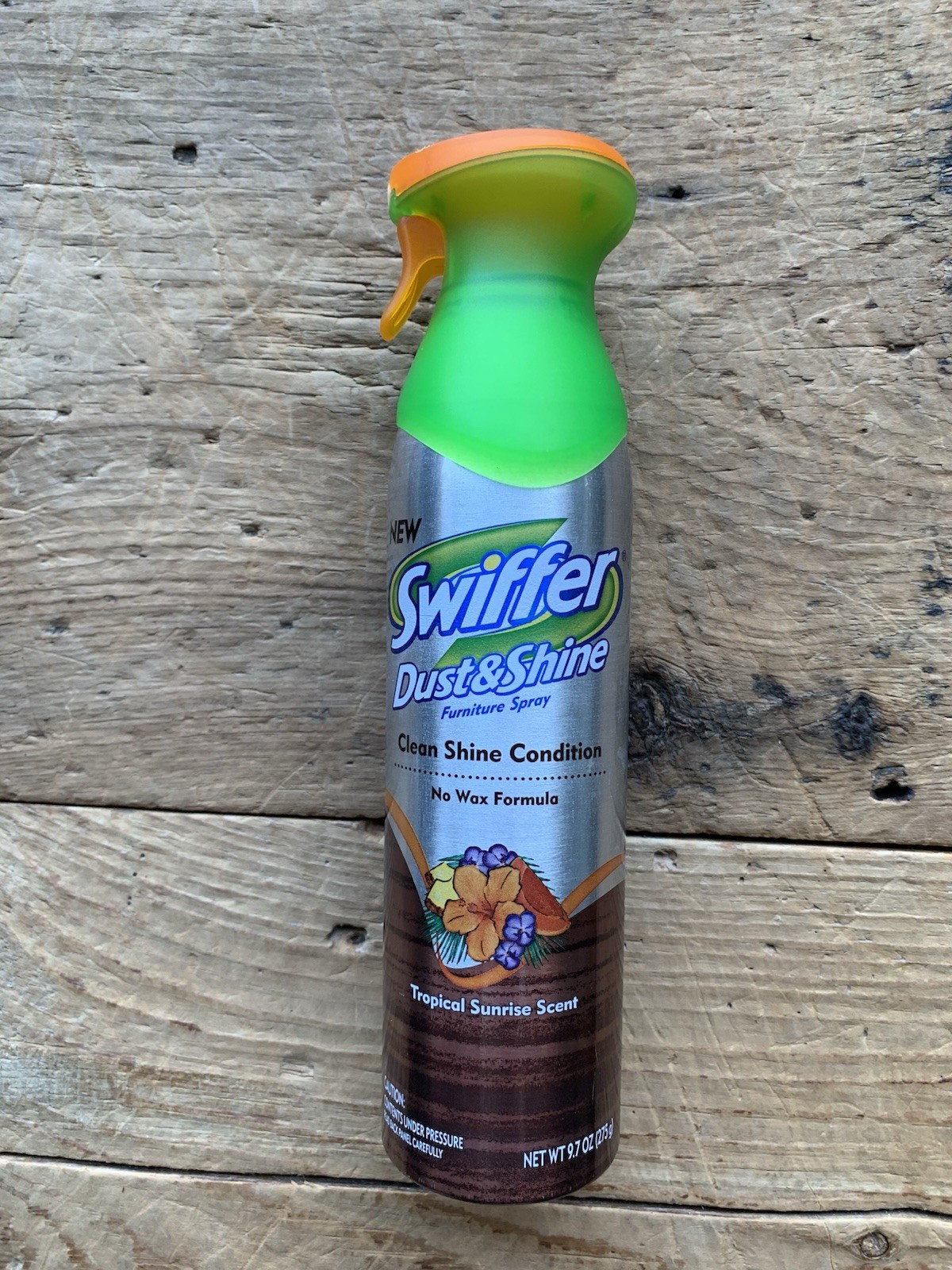 Swiffer Dust & Shine Spray Tropical Sunrise Scent 9.7 Oz