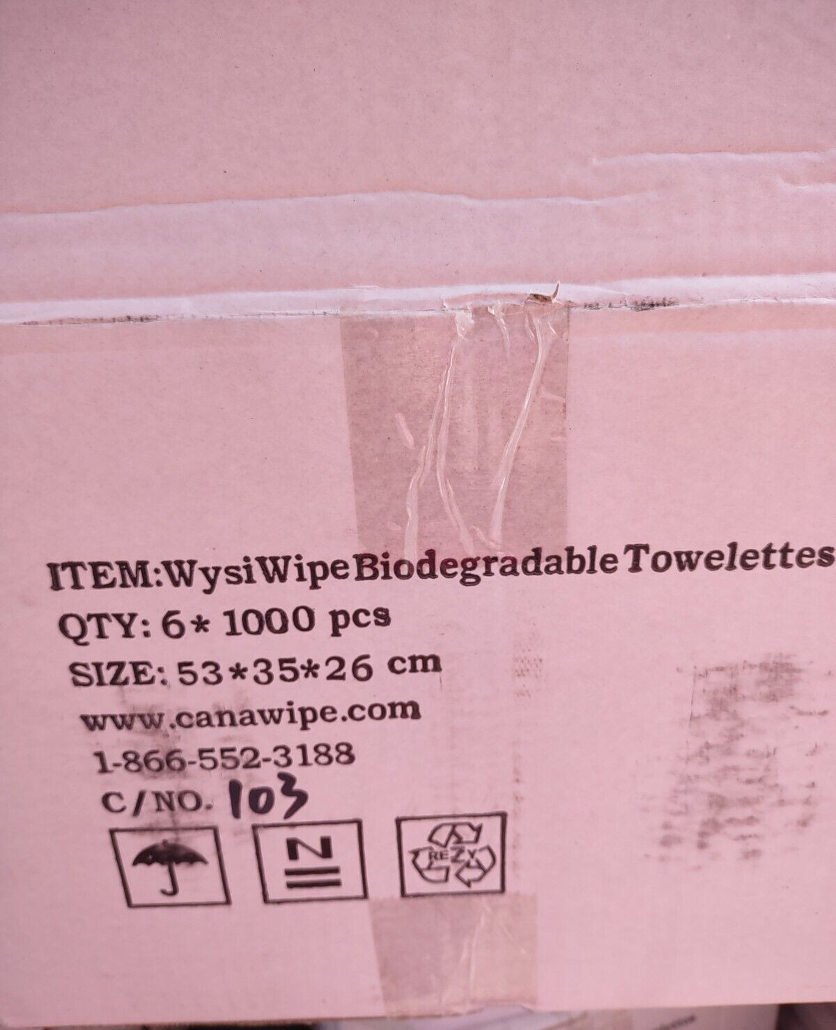 WYSI Multi-Purpose Expandable Wipes Add Water CASE 6,000 Compressed Tablets NEW
