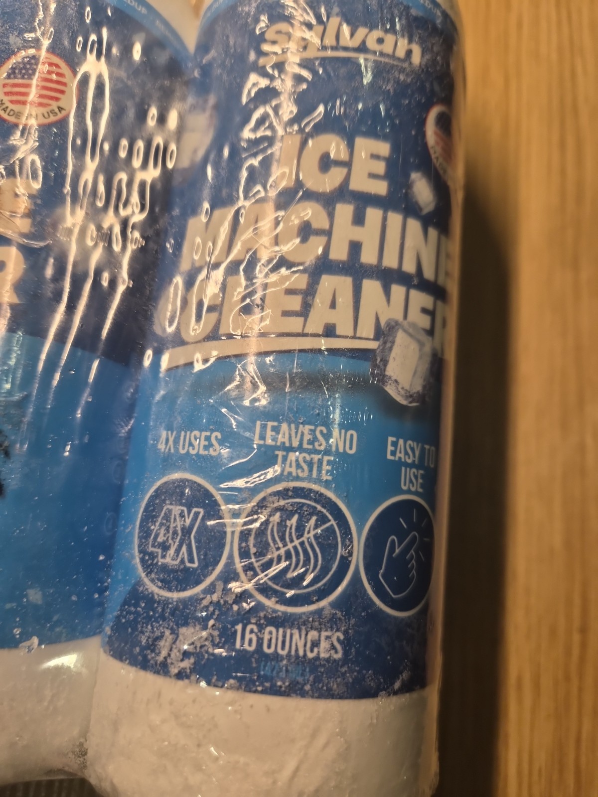 2x Sylvan Ice Machine Cleaner and Descaler 16oz