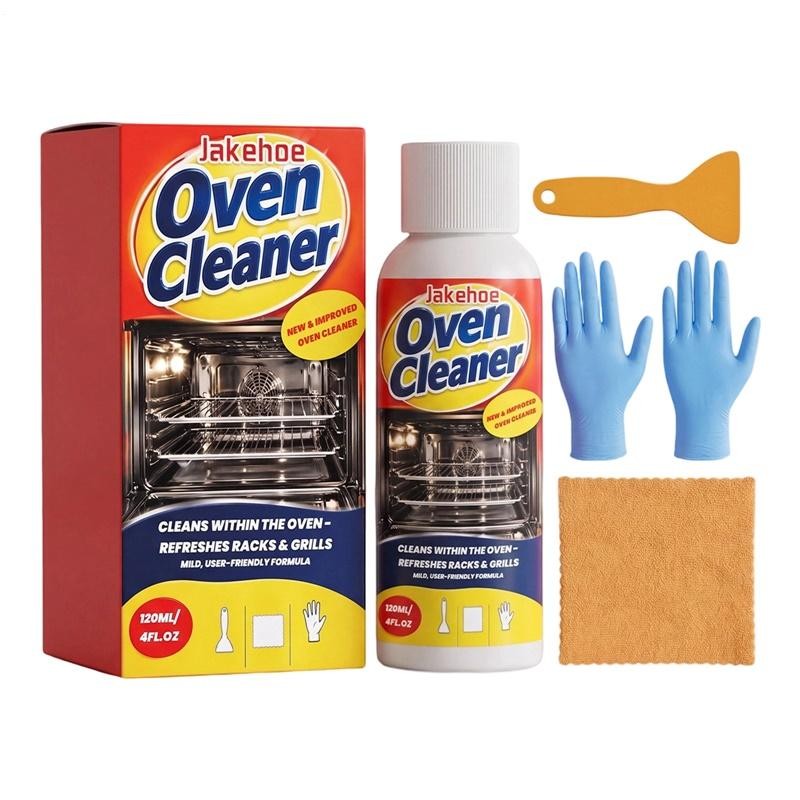 Heavy Duty Oven Cleaner Foam, Removes Grease & Burned-On Food