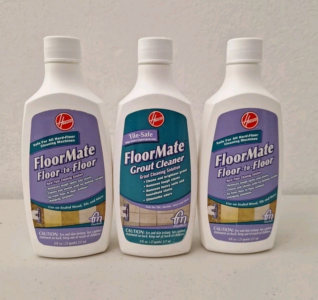 2007 Hoover Floormate Floor to Floor Hard Floor Cleaning Solution + Grout SEALED