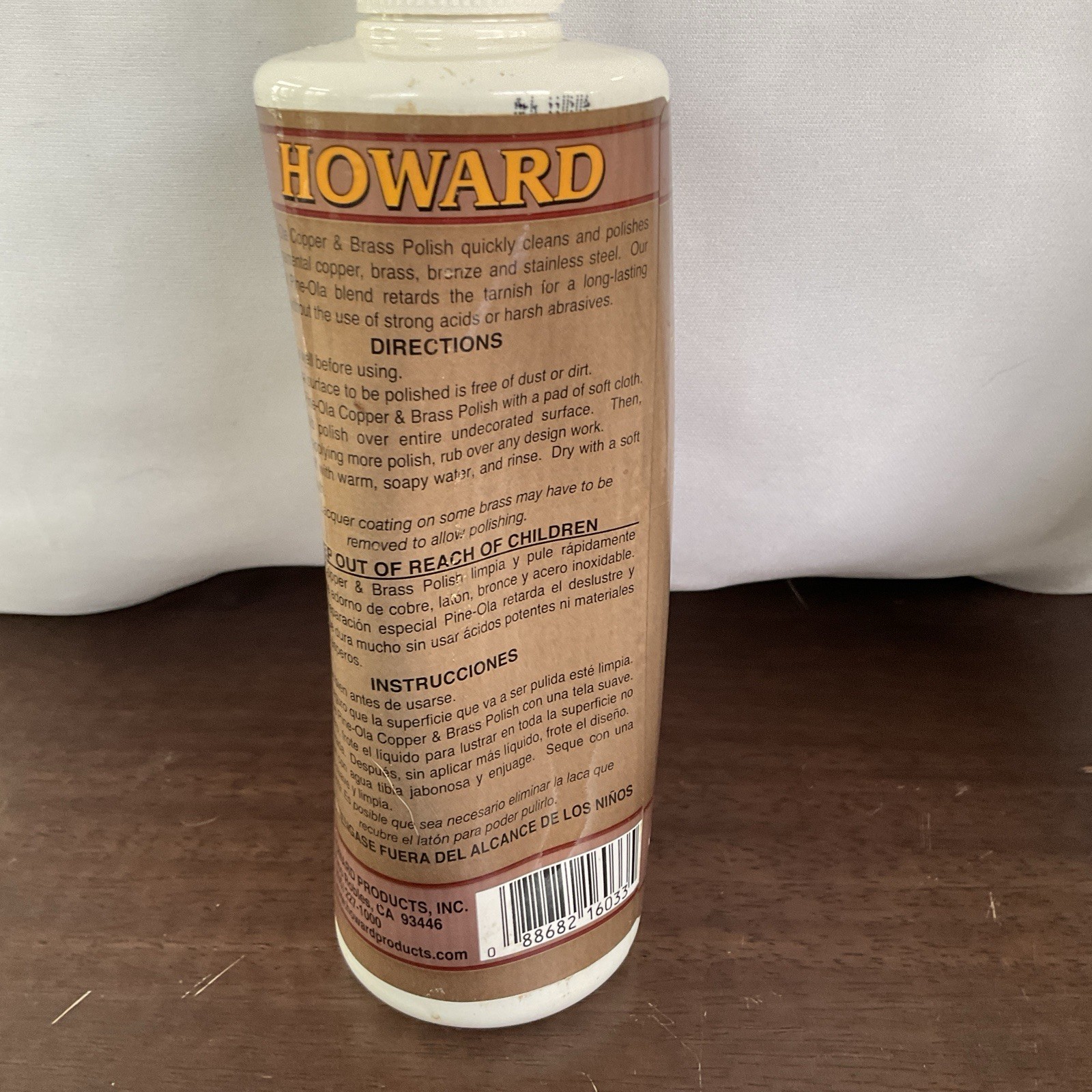 Howard Pine-Ola Vintage Copper Brass Polish Preowned