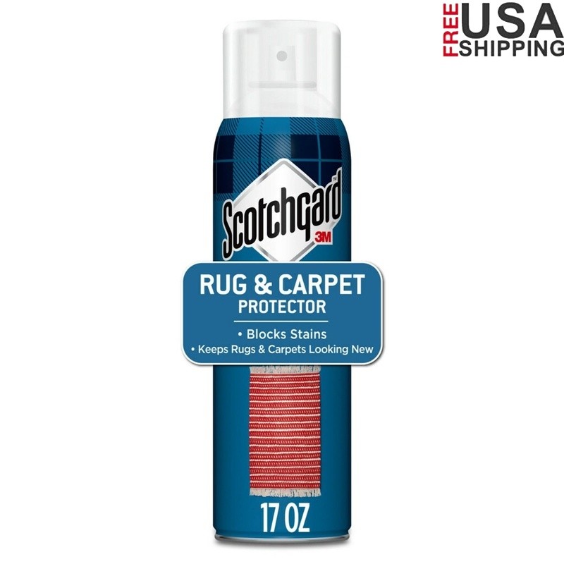 Rug Carpet Protector Stain Blocker Spray Carpets Area Rugs 17oz Cleaner New