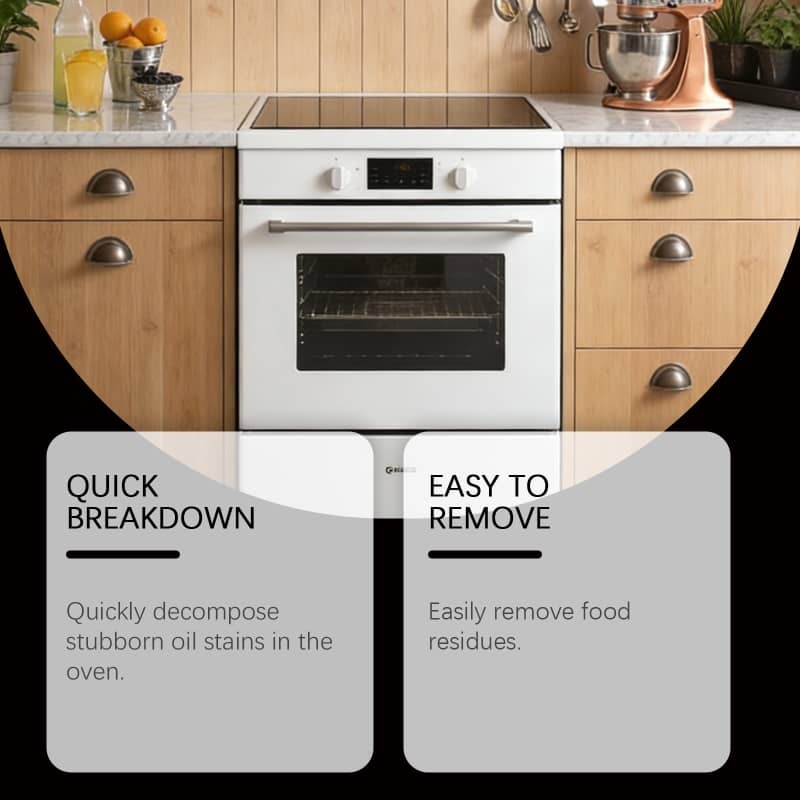 Kitchen Products for Stain Removal Deodorization Oven and Grill Cleaning Agents