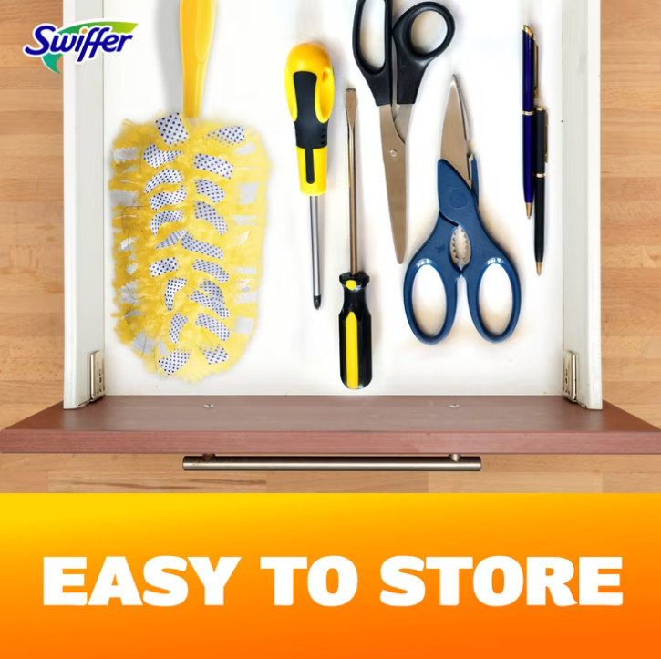 (2 pack) Swiffer Dusters Heavy Duty Duster Refills, Unscented, 11 Count