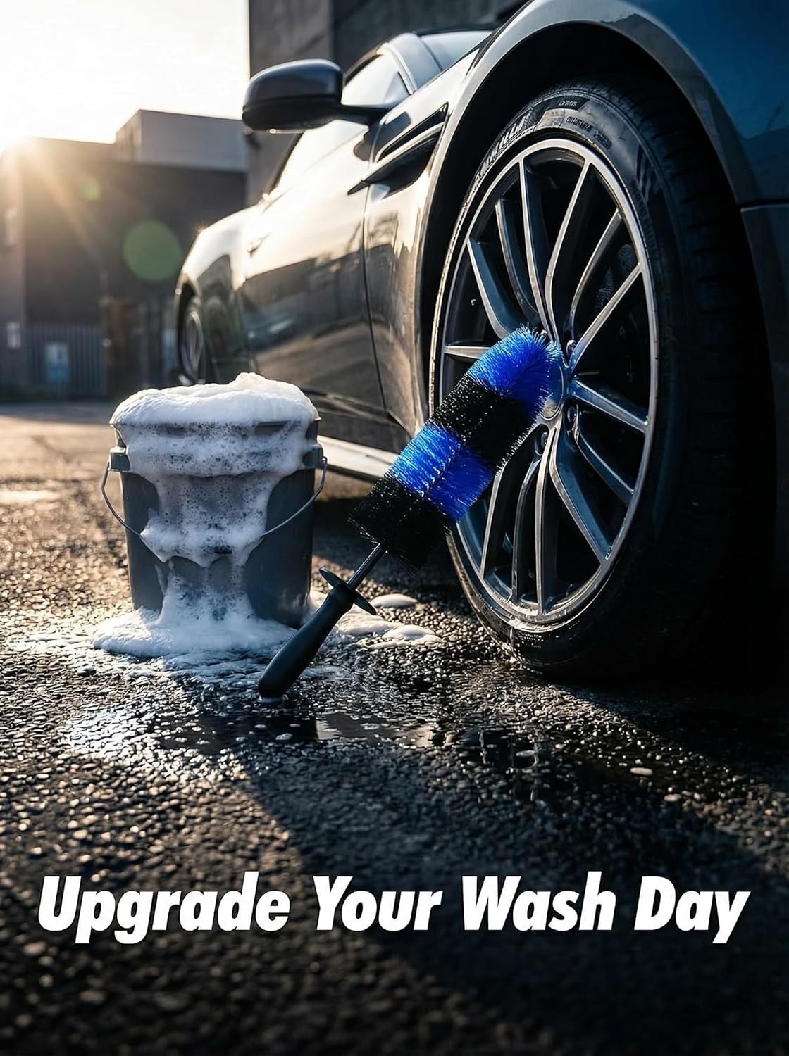 Lightweight Master Wheel Brush – Multipurpose Detailing Tool for Car Lovers