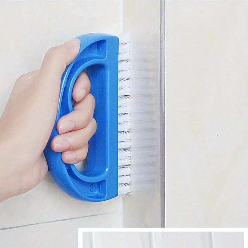 1x Heavy Duty Grout Cleaning Brush Hard Bristle Tile Shower Grout Scrubber Tool