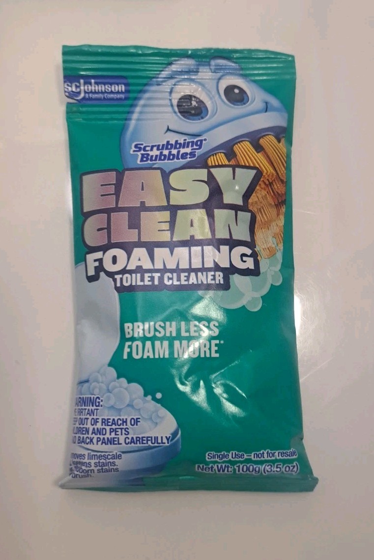 Scrubbing Bubbles Easy Clean Foaming Toilet Bowl Cleaner Single Pack – LOT OF 8