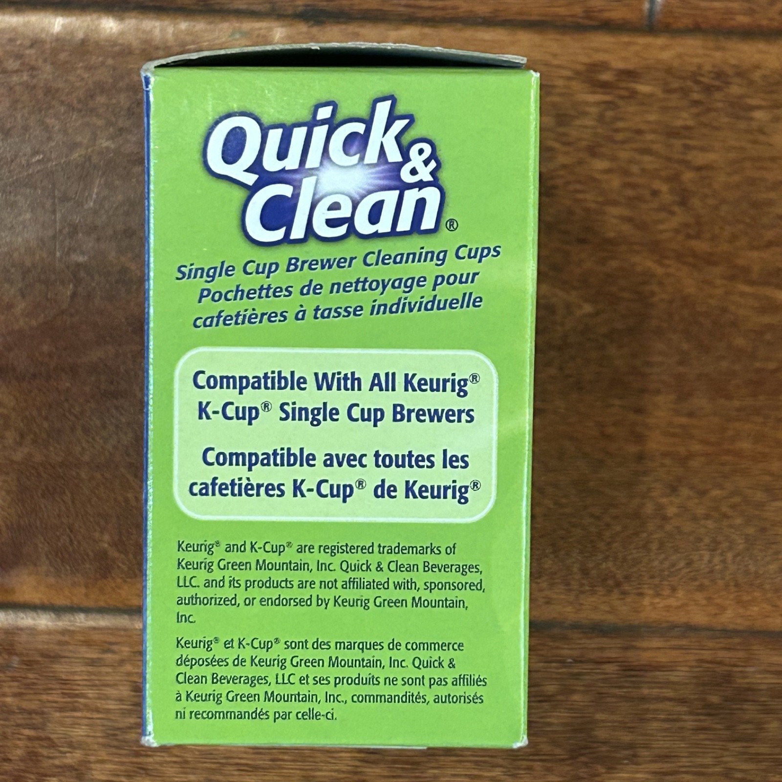 Open Box Quick & Clean [5-Pack] Keurig Single K Cup Coffee Machine Cleaning Pods