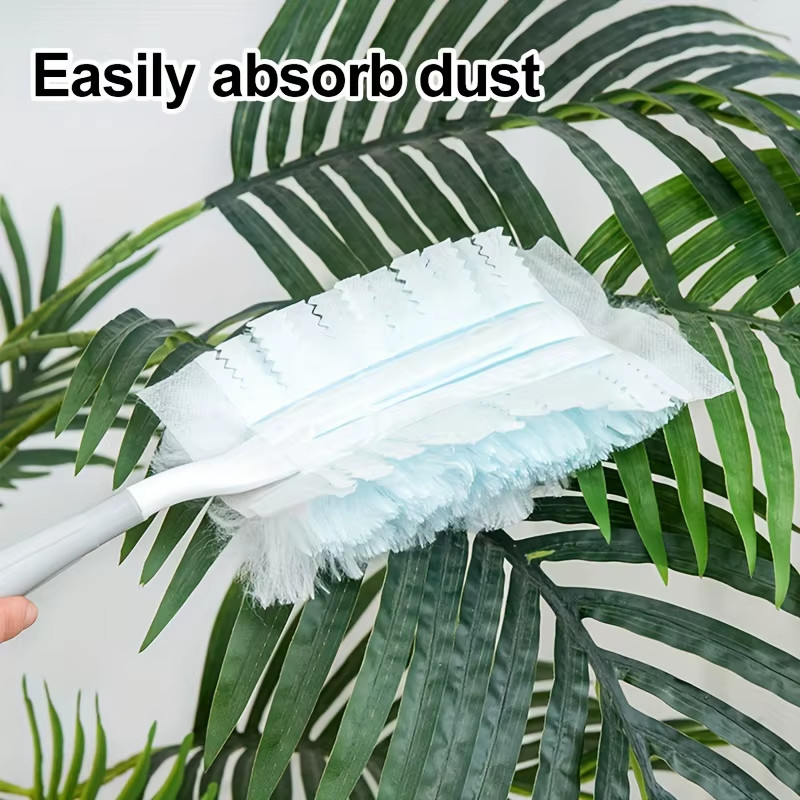 20/100Pcs Disposable Duster Refills Handle Not Included Electrostatic Duster Clo