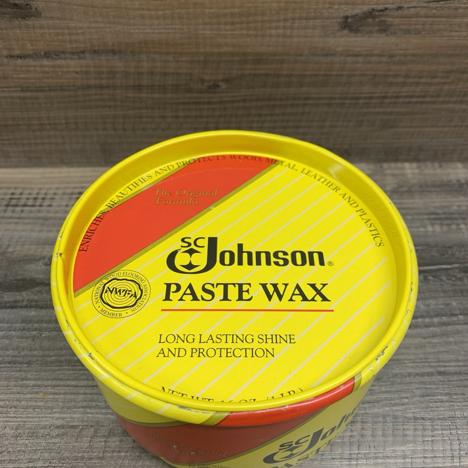 SC Johnson Paste Wax The Original Formula 16 oz (over 1lb) Discontinued