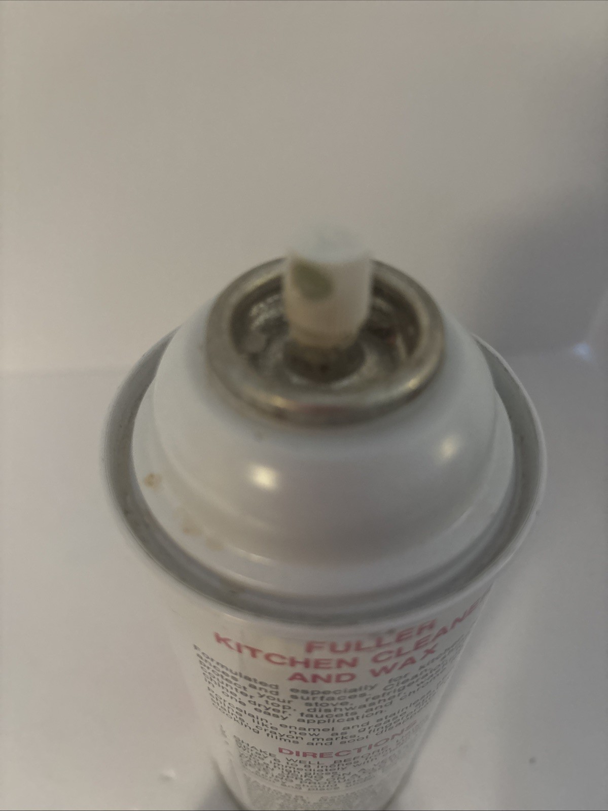 Vintage Fuller Brush Co Kitchen Cleaner & Wax Spray Appliance Cleaning 75% Full