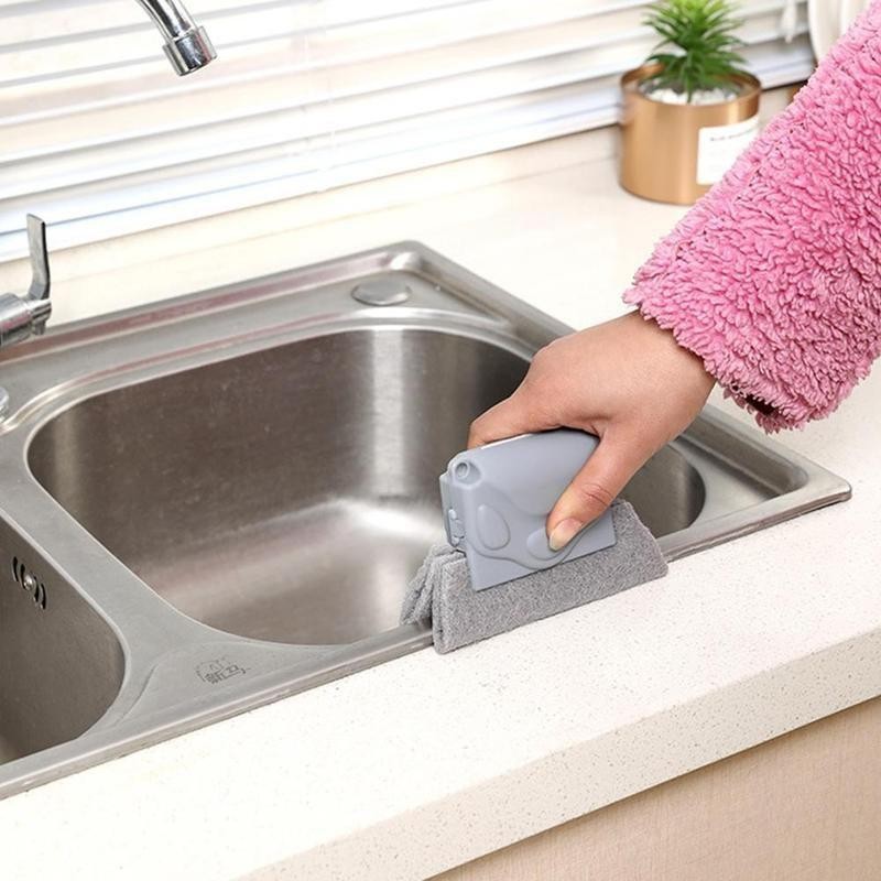 1pcs Window Groove Cleaning Brush Slot Cleaner Tool Kitchen Window Track Cleaner