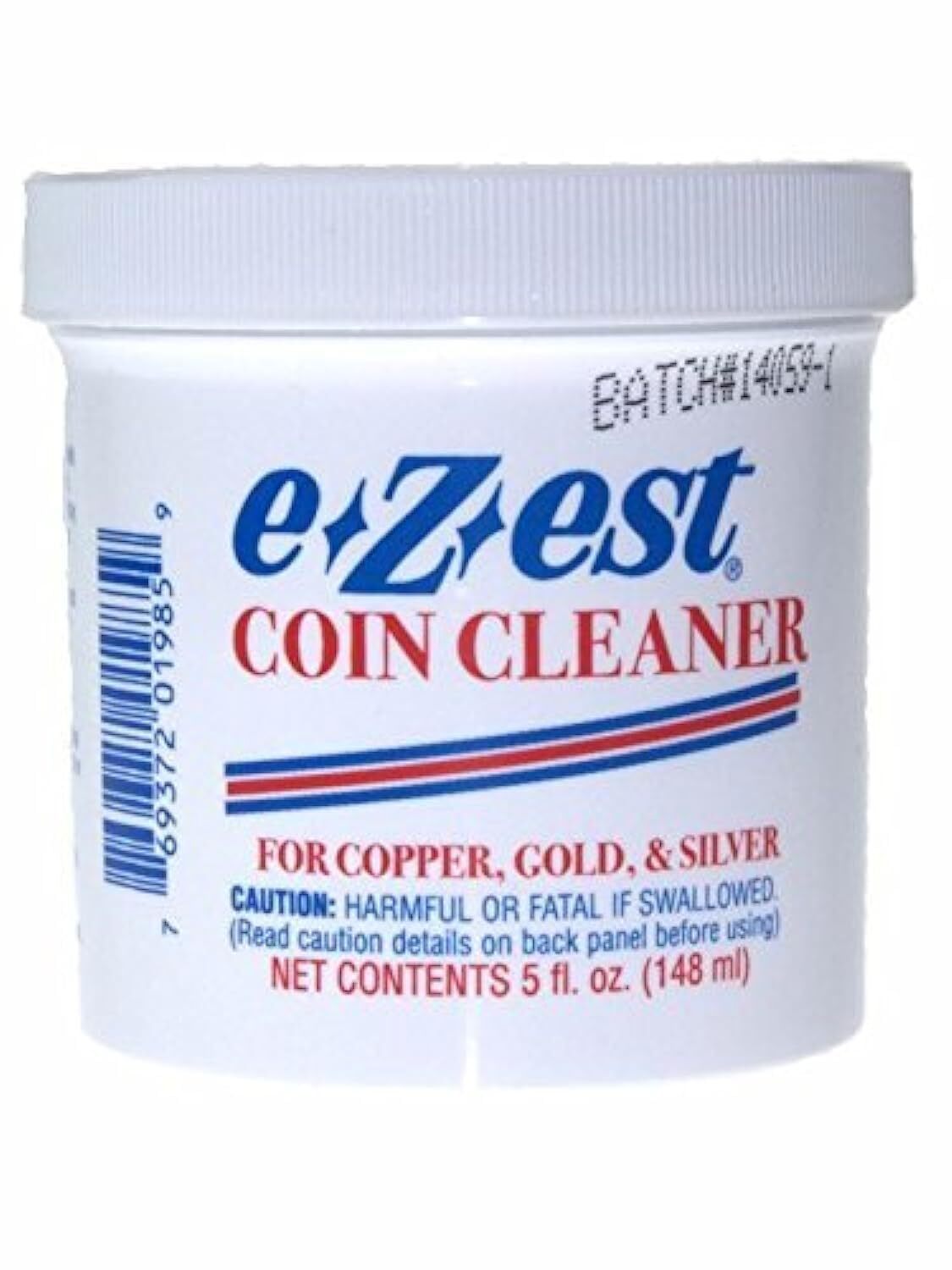 e-Z-est Coin Cleaner 5 oz for Gold Silver and Copper Coins