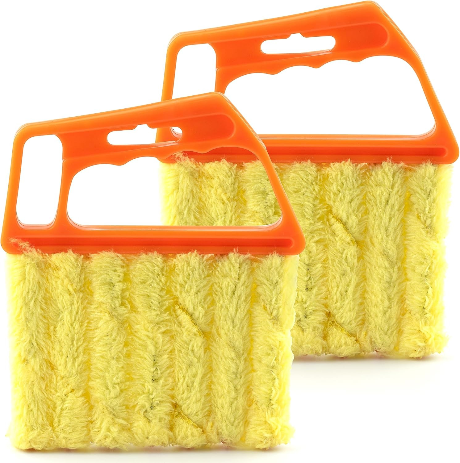 Pack of 2 Blind Cleaner 7-Finger Duster for Shutters, Blinds & Air Conditioners
