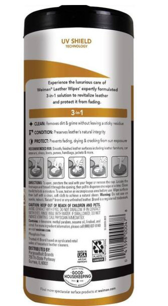 Leather Wipes (30-Count)